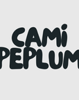 CAMI PEPLUM