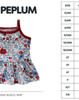 CAMI PEPLUM
