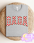 HOLIDAY CHECK DADA (ADULT TEE)