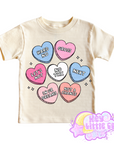 PASTEL ANTI HEARTS (YOUTH TEE)