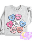 PASTEL ANTI HEARTS CREWNECK