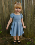 PUFF SLEEVE DRESS