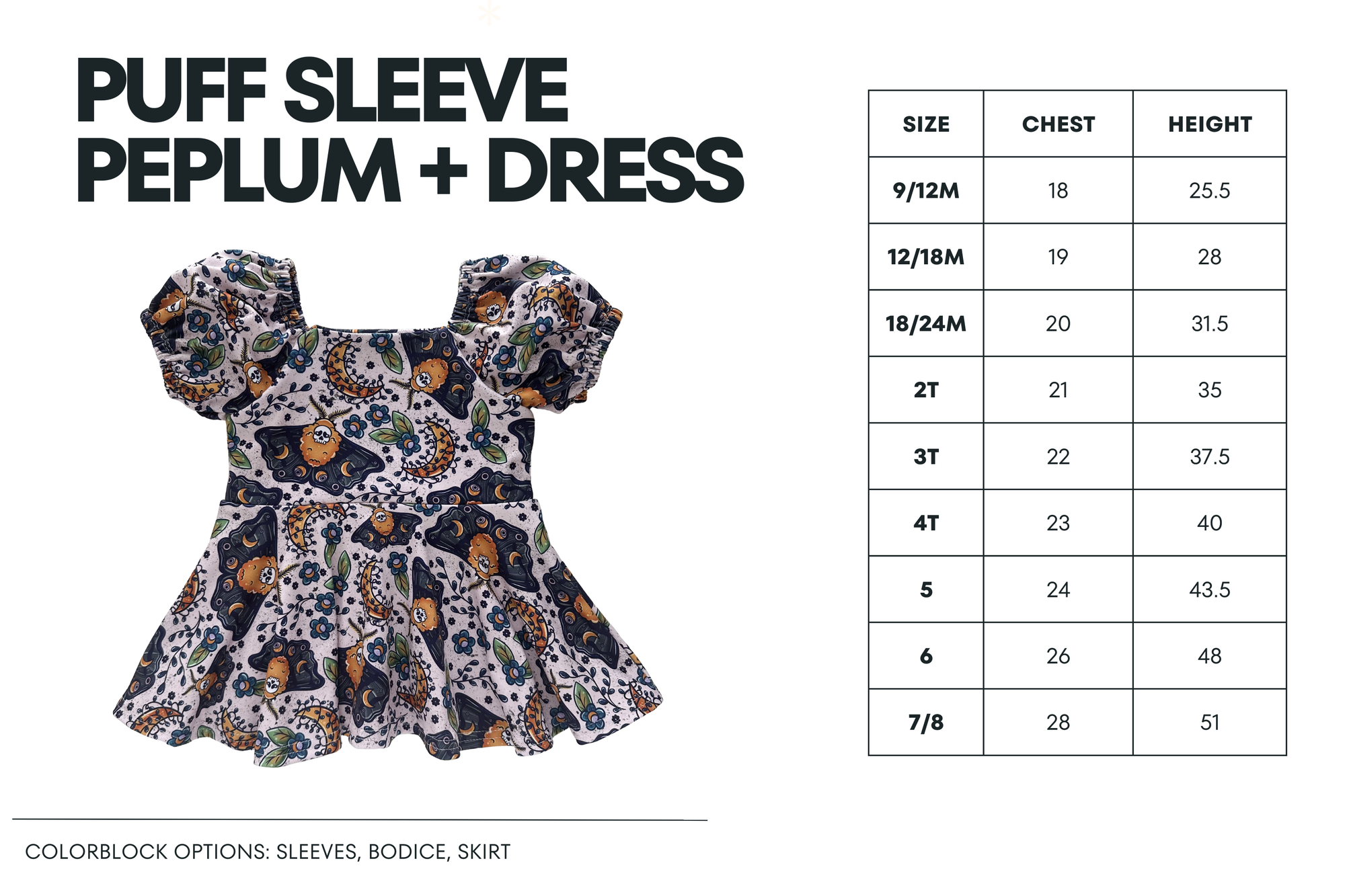PUFF SLEEVE DRESS