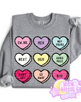 SARCASTIC HEARTS CREWNECK