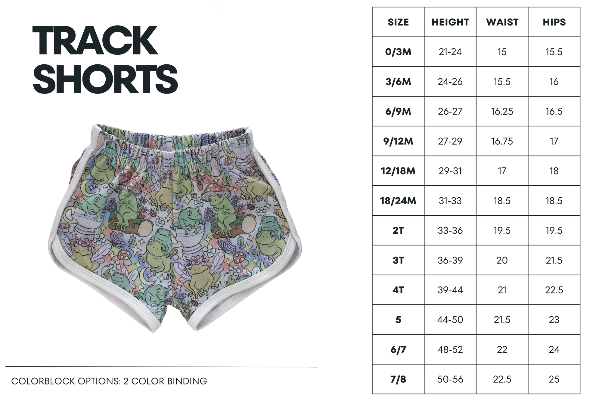 TRACK SHORTS